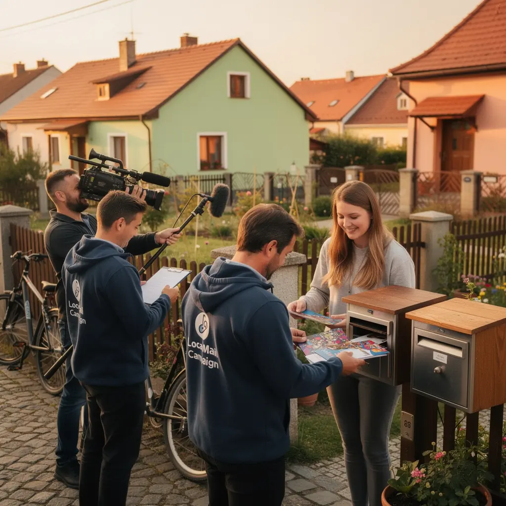 Grafický návrh letáku se zaměřením na zvýšení prodeje a povědomí o značce.